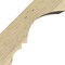 Ekena Millwork 6"W x 6"D x 6"H Balboa Rough Sawn Knee Brace, Douglas Fir BRC06X06X06BOA00RDF - alternate 2